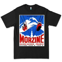 Black Savoie France Blue Premium Tee - artisFamous