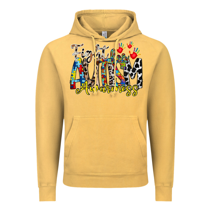 Fight For Autism Awareness Vintage Hoodie by RacoonDesign | Teevron