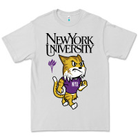 Dove Grey New York University Premium Tee - artisFamous