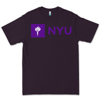 Plum nyu new york university purple Premium Tee - artisFamous