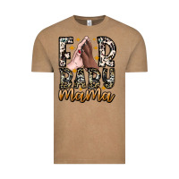 Vintage Coffee Fur Baby Mama Vintage Tee - CowhideDigitalArt