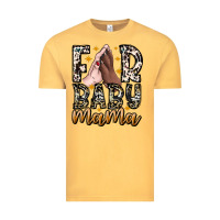 Vintage Mustard Fur Baby Mama Vintage Tee - CowhideDigitalArt
