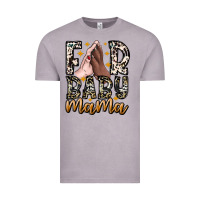 Vintage Zinc Fur Baby Mama Vintage Tee - CowhideDigitalArt