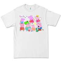 White Peppa Pig Premium Tee - artisFamous