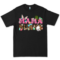 Black Western Mama Bunny Premium Tee - BundleAndBundleShop