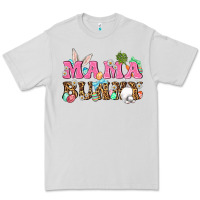 Dove Grey Western Mama Bunny Premium Tee - BundleAndBundleShop