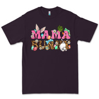 Plum Western Mama Bunny Premium Tee - BundleAndBundleShop