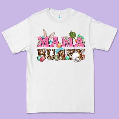 Western Mama Bunny Premium Tee Designed By Bundleandbundleshop