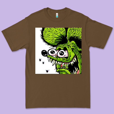 Rat Fink Premium Tee Designed By Artisfamous