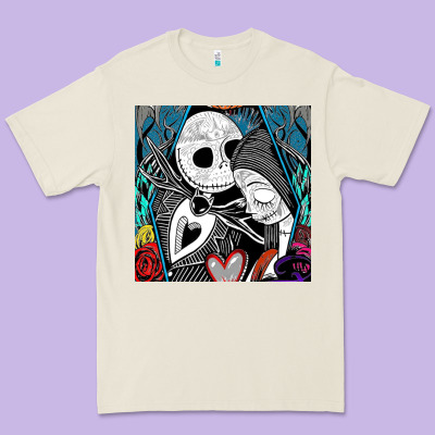 The Nightmare Before Christmas 2 Premium Tee Designed By Artisfamous