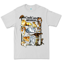 Dove Grey cool cats and kittens Premium Tee - artisFamous