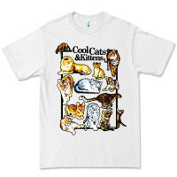 White cool cats and kittens Premium Tee - artisFamous