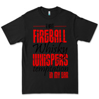 Black fireball whisky whispers Premium Tee - artisFamous