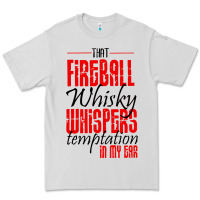 Dove Grey fireball whisky whispers Premium Tee - artisFamous