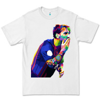 White LIONEL MESSI Premium Tee - artisFamous