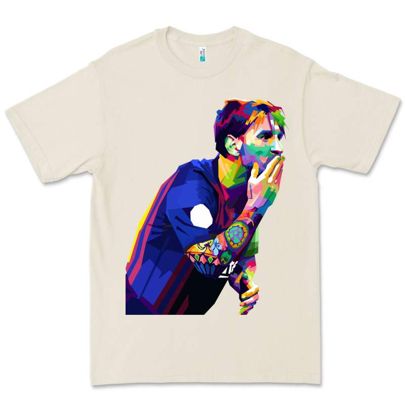 Lionel Messi Premium Tee by artisFamous | Teevron