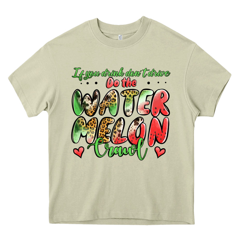 Watermelon Crawl Heavy Core Tee by Jasminsmagicworld | Teevron