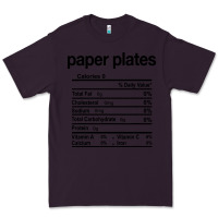 Plum paper plates nutrition facts funny thanksgiving christmas Premium Tee - artisFamous