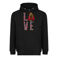 Black love lady of guadalupe Heavyweight Hoodie - Jasminsmagicworld