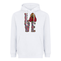 White love lady of guadalupe Heavyweight Hoodie - Jasminsmagicworld