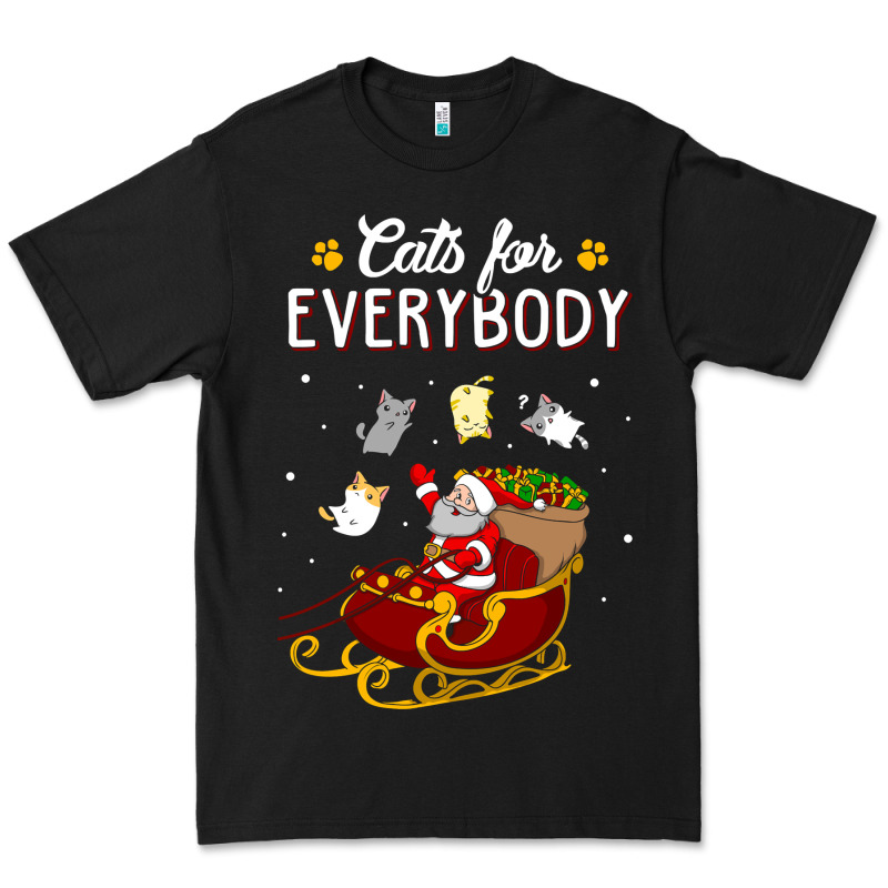 Cats For Everybody Cat Christmas Ugly Christmas Sweatshirt Premium Tee by artisFamous | Teevron