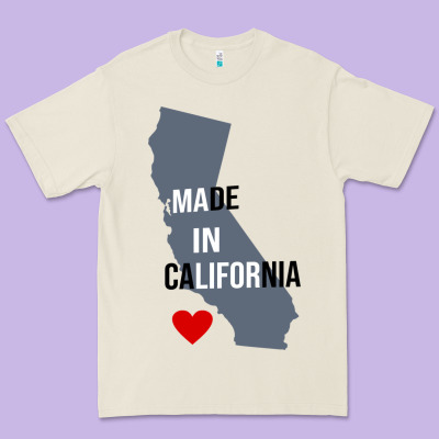 Made In California Premium Tee Designed By Artisfamous