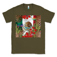 Army Green Mexico flag Classic Tee - FaDigitalArtStudio