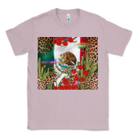 Lilac Mexico flag Classic Tee - FaDigitalArtStudio