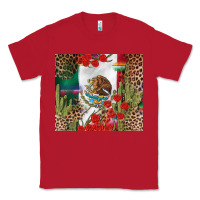 Red Mexico flag Classic Tee - FaDigitalArtStudio