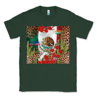 Sports Green Mexico flag Classic Tee - FaDigitalArtStudio