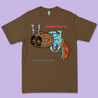 Double Barrel Premium Tee Designed By Artisfamous