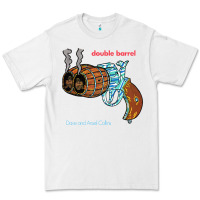 White Double Barrel Premium Tee - artisFamous