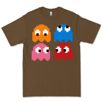 Cacao pacman ghosts cool retro 80s Premium Tee - artisFamous