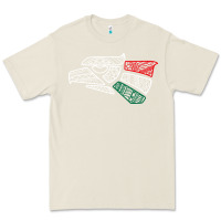 Bone mexico flag Premium Tee - artisFamous