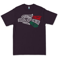 Plum mexico flag Premium Tee - artisFamous