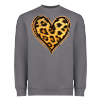 Storm gold glitter leopard heart Heavyweight Sweatshirt - Jasminsmagicworld