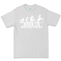 Dove Grey motocross motocicleta evolución offroad Premium Tee - artisFamous