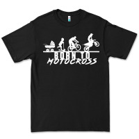 Motocross Motocicleta Evolución Offroad Premium Tee | Teevron
