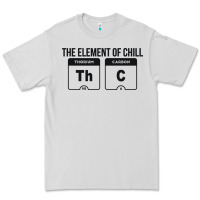 Dove Grey mens the element of chill thc marijuana joke black Premium Tee - artisFamous