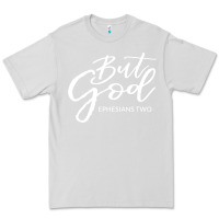 Dove Grey but god imajes Premium Tee - artisFamous