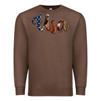 Chestnut usa calligraphy Premium Sweatshirt - Jasminsmagicworld