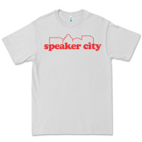 Dove Grey speaker city Premium Tee - artisFamous