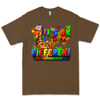 Cacao it's ok to be different autism awareness Premium Tee - FaDigitalArtStudio