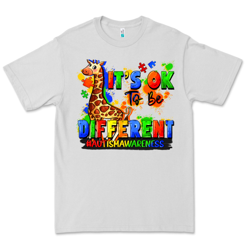 It's Ok To Be Different Autism Awareness Premium Tee by FaDigitalArtStudio | Teevron