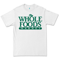 White Whole Foods Market Premium Tee - artisFamous