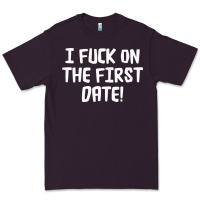 Plum i f'ck on the first date Premium Tee - artisFamous