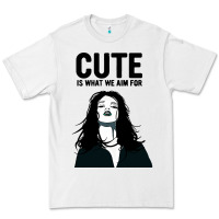 White cute is what we aim for Premium Tee - artisFamous