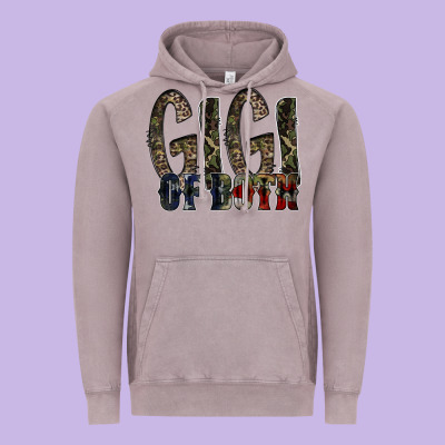 Gigi Of Both Vintage Hoodie Designed By Racoondesign
