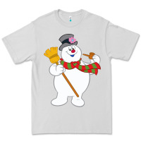 Dove Grey Frosty The Snowman New Sku Premium Tee - artisFamous
