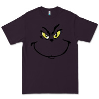 Plum Grinch Face Premium Tee - artisFamous
